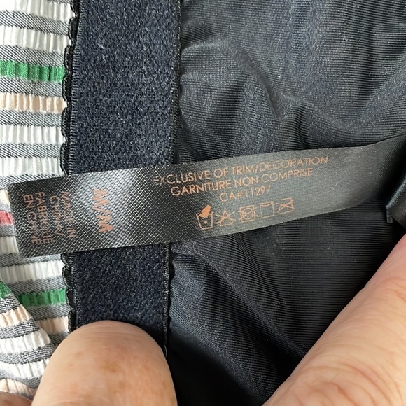 Turquoise Couture Strapless Swim Top NWOT - Picture 7 of 16